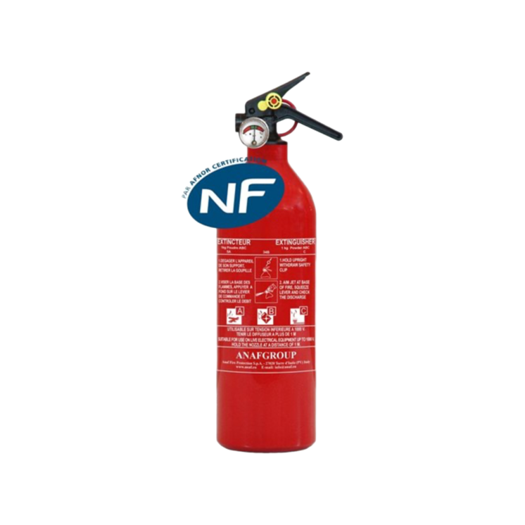 Protection Feu : Extincteur Voiture 1kg